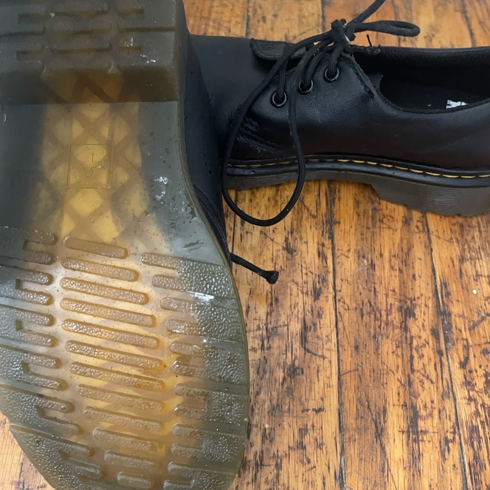 Dr. Martens Black Kids Dress Shoes